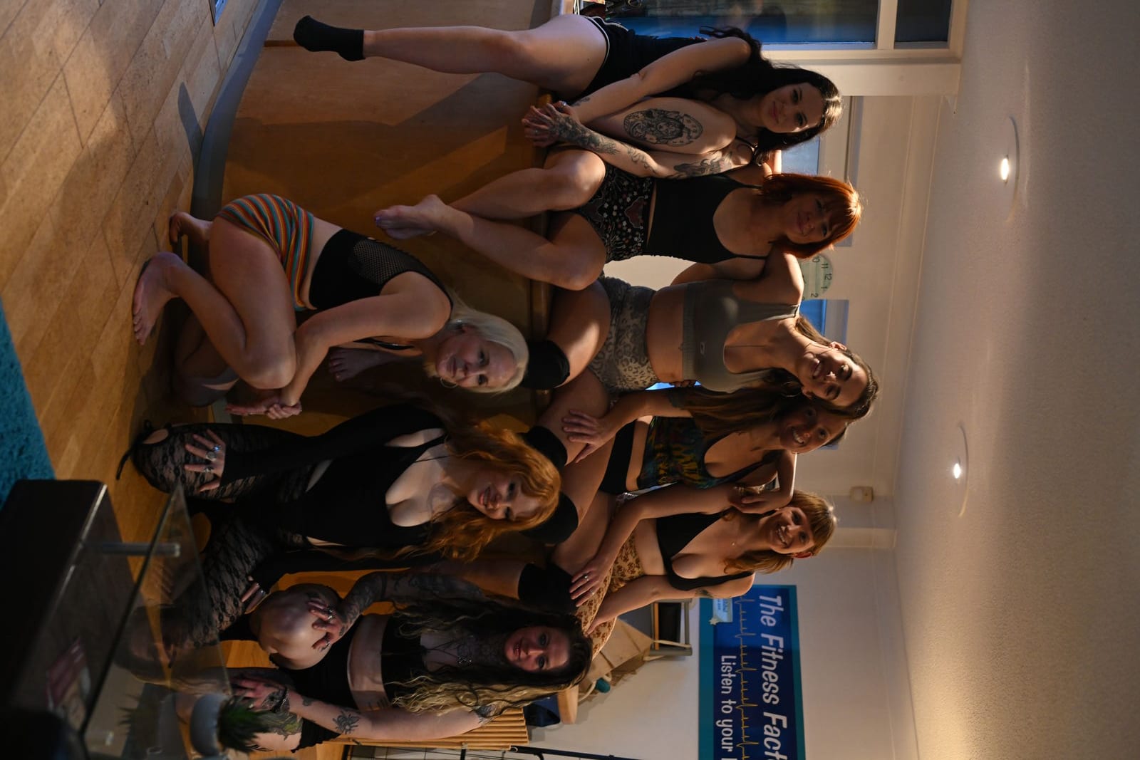 Group photo in the studio